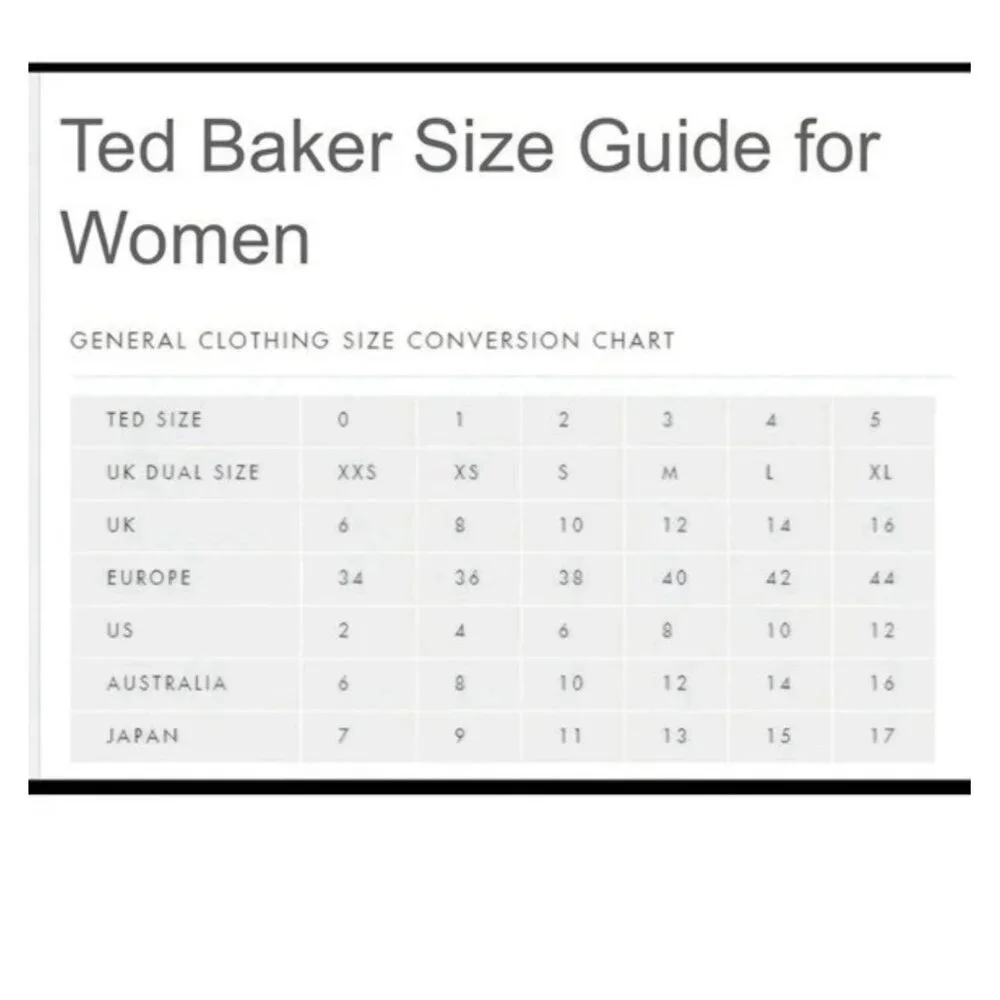 Ted Baker Dress Size 1 US Size 4 Black Pink Vivace Lace Shoulder - Picture 9 of 9